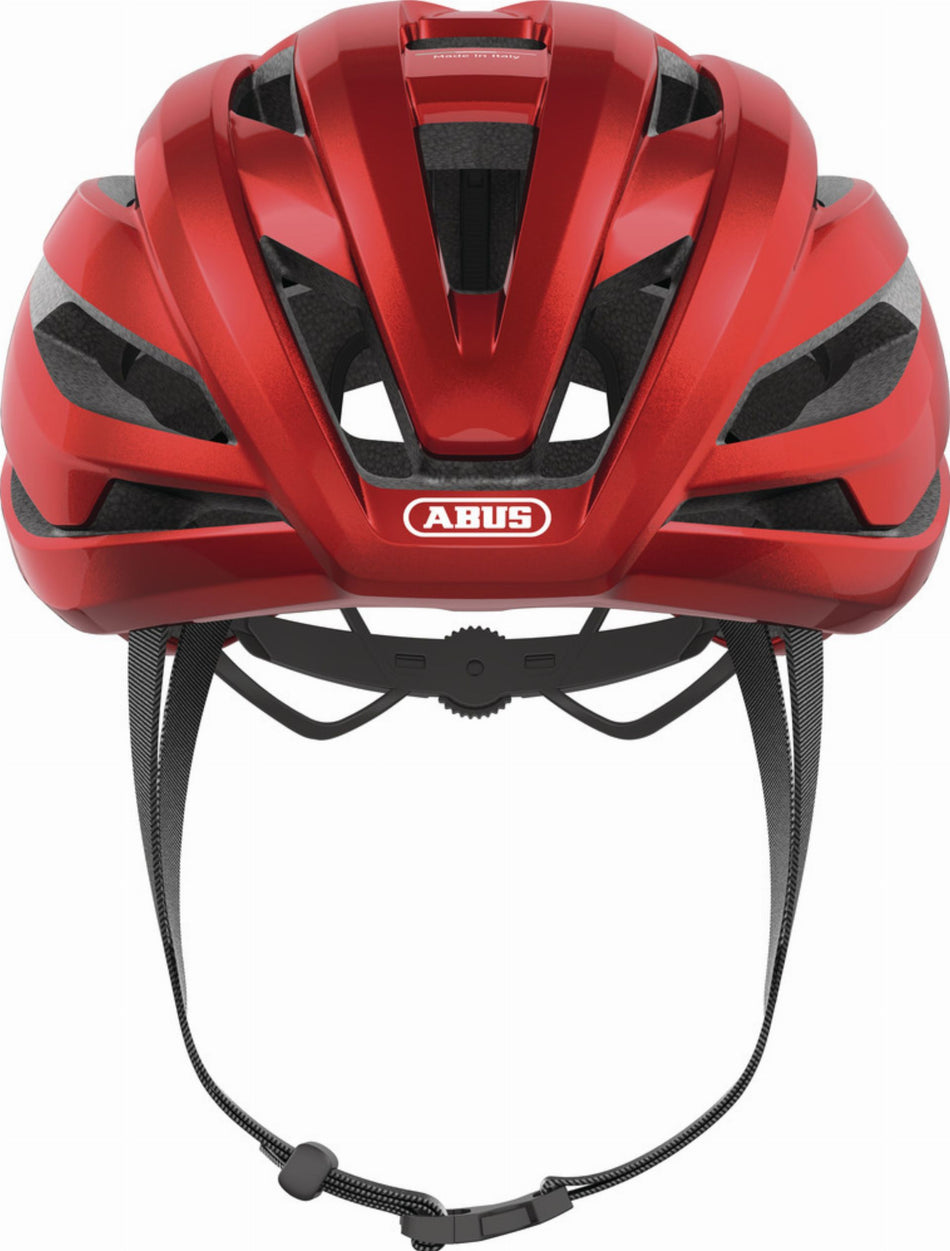 Abus StormChaser Ace Rennrad-Helm performance red