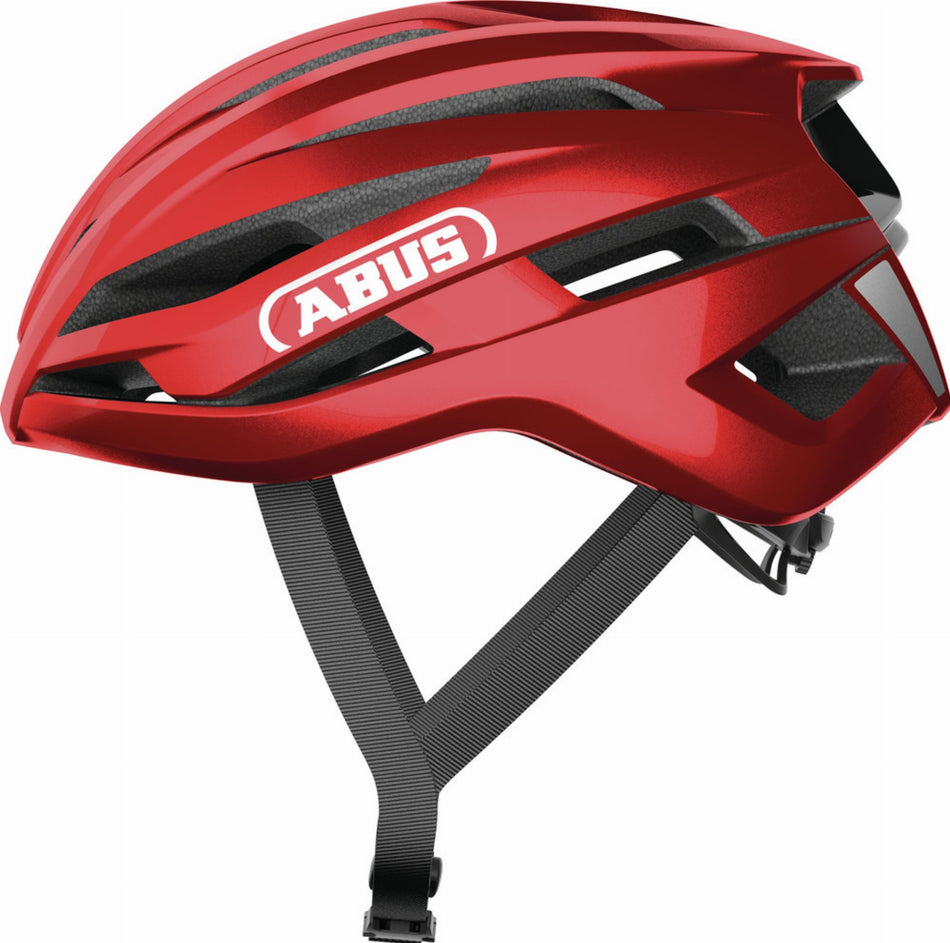 Abus StormChaser Ace Rennrad-Helm performance red