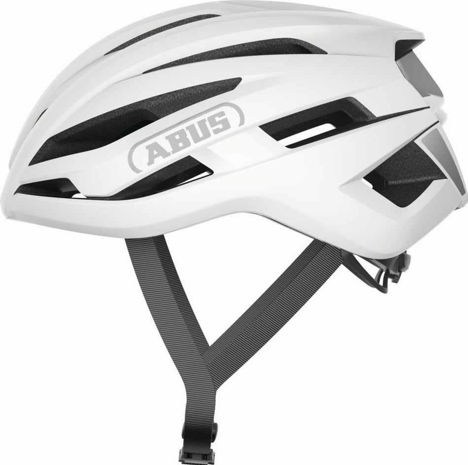 Abus StormChaser Ace Rennrad-Helm polar white