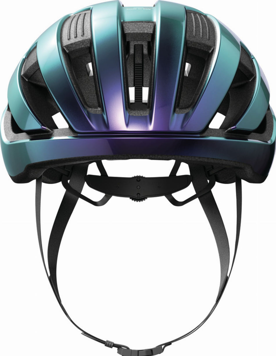Abus WingBack Rennrad-Helm flip flop purple