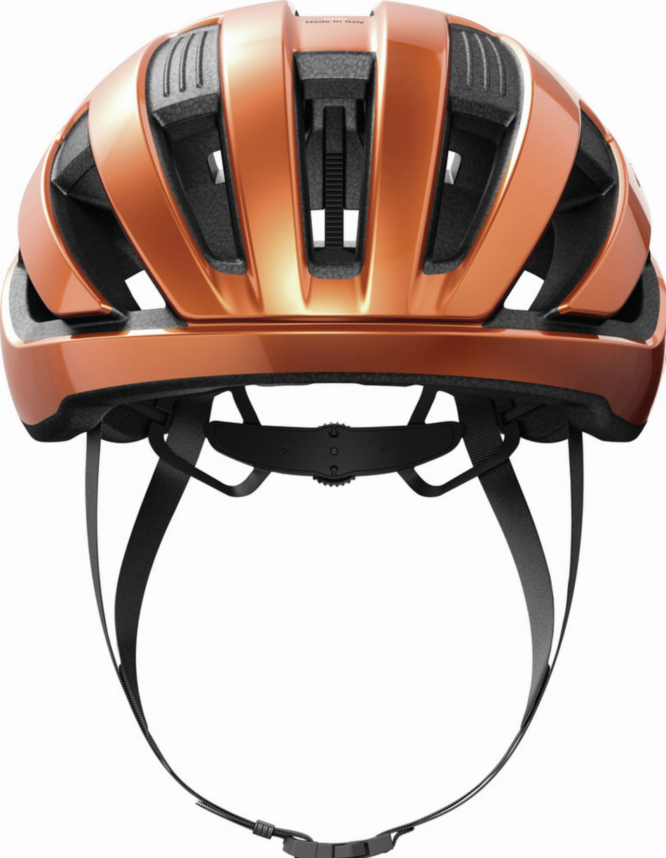 Abus WingBack Rennrad-Helm goldfish orange