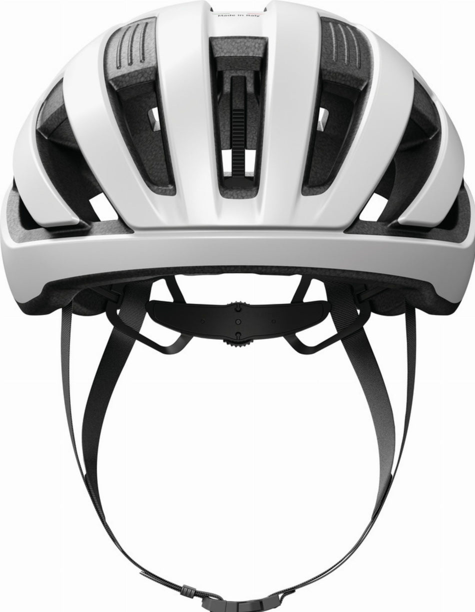 Abus WingBack Rennrad-Helm polar white