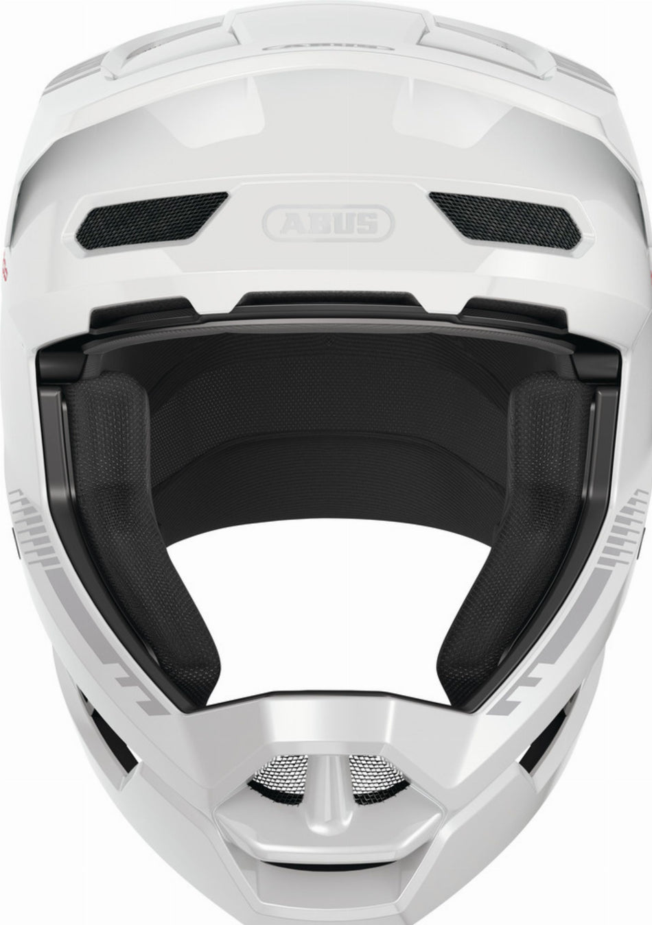 Abus HiDrop MTB-Helm shiny white