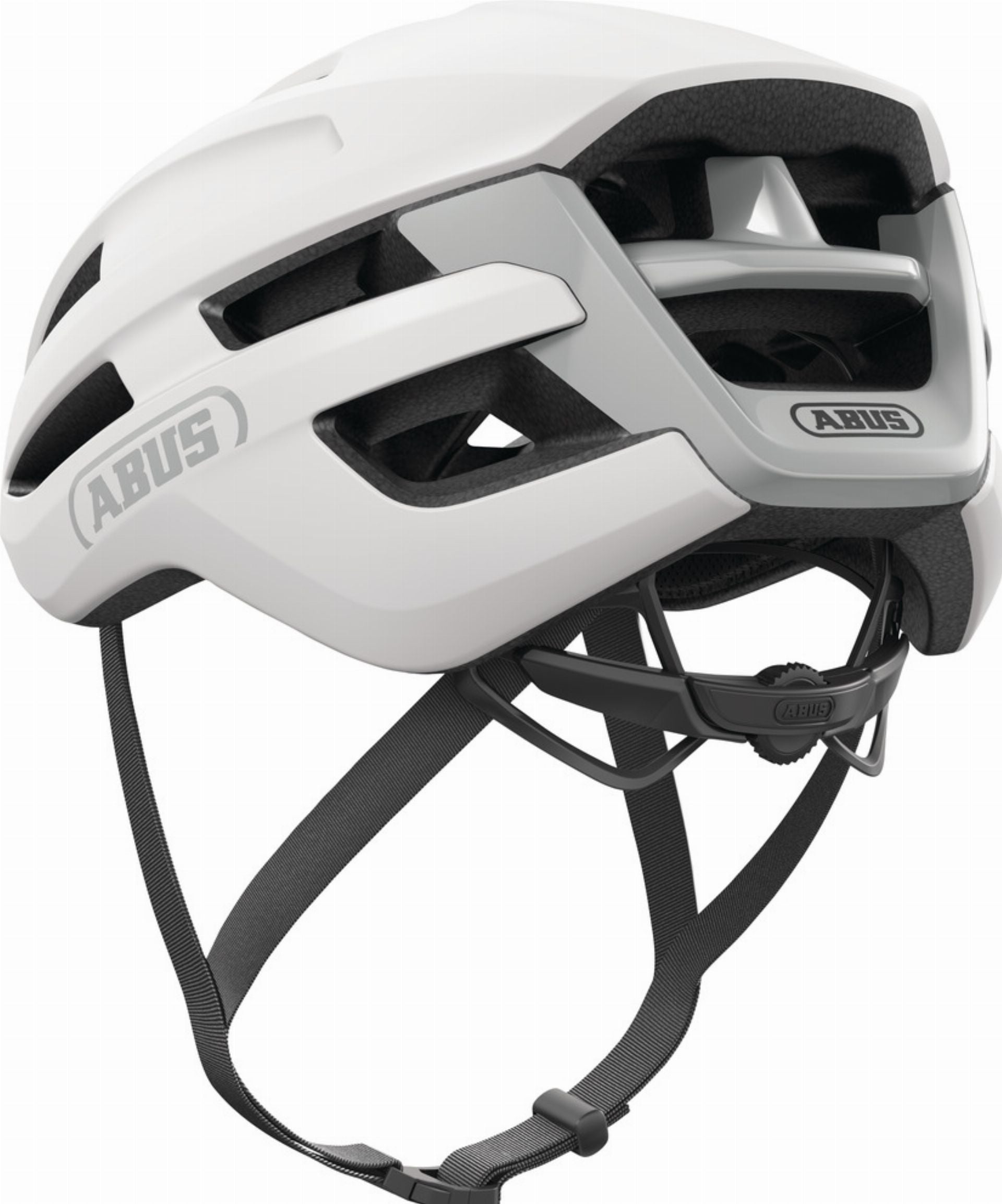 Abus PowerDome Rennrad-Helm polar white – Biketech24