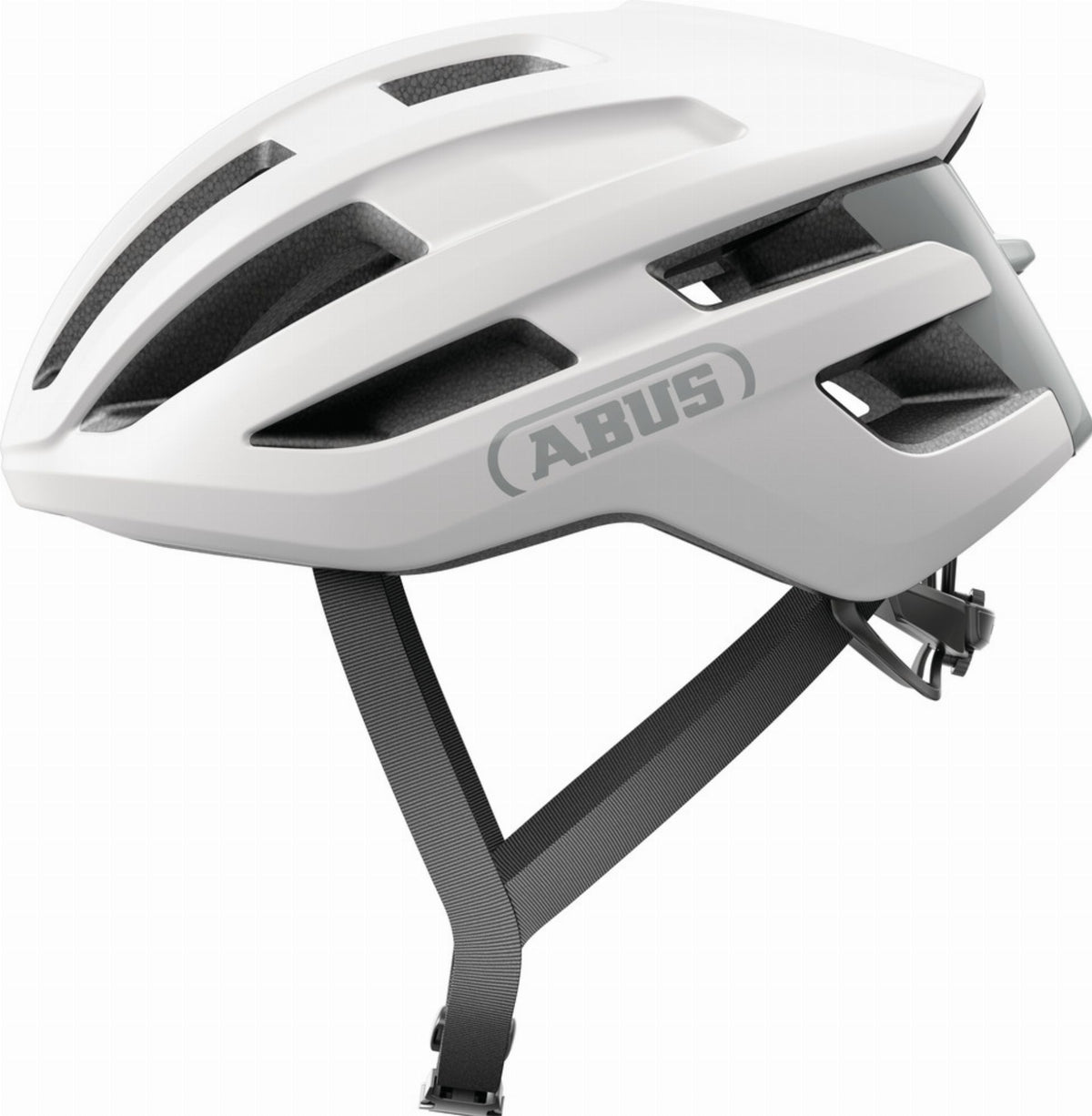 Abus PowerDome Rennrad-Helm polar white – Biketech24