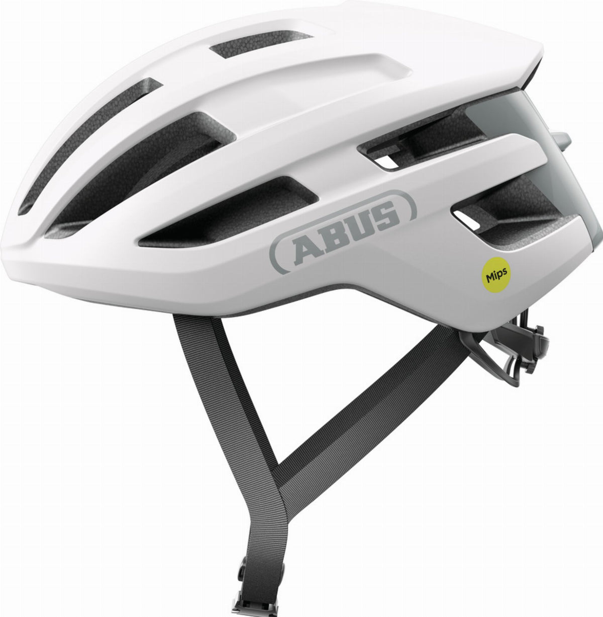 abus mips rennrad Abus PowerDome Mips Rennrad-Helm polar white – Biketech24