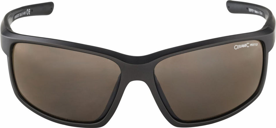 Alpina Defey Sportbrille tin matt-black/ceramic mirror brown