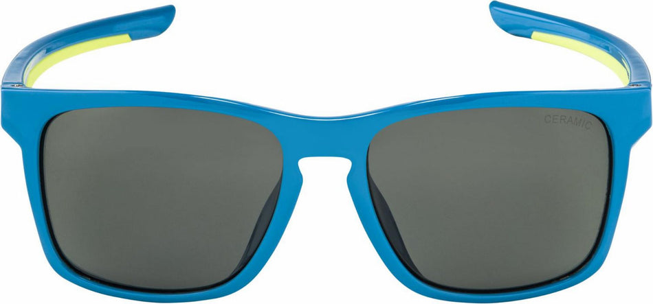 Alpina Flexxy Cool Kids I Kinder & Jugend Brille blue-lime/ceramic black