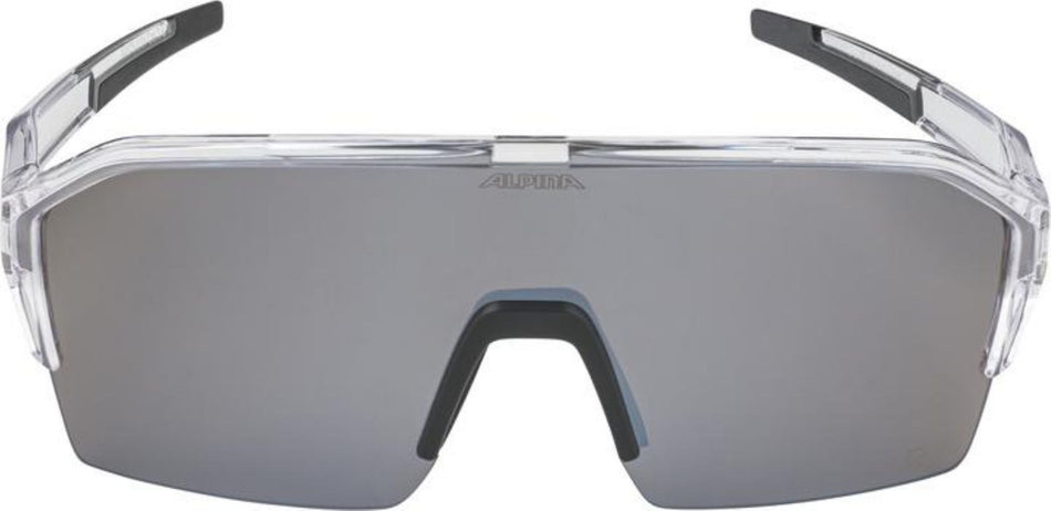 Alpina Ram HR Q-Lite Sportbrille transparent/mirror silver one size