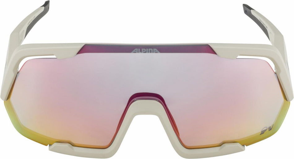Alpina Rocket QV Sportbrille cool grey matt/mirror rainbow