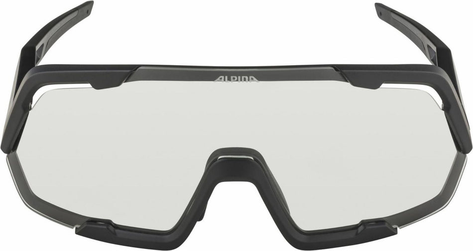 Alpina Rocket Sportbrille all black matt/mirror black