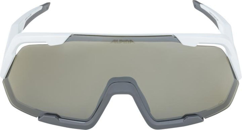 Alpina Rocket Q-Lite Sportbrille smoke-grey matt/mirror silver one size
