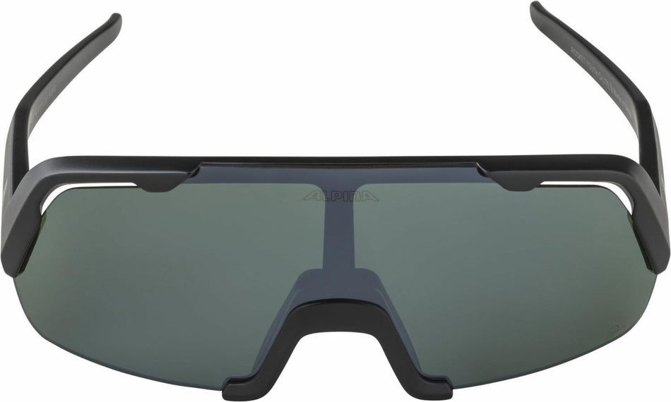 Alpina Rocket Youth Q-Lite Jugendbrille black matt/mirror silver