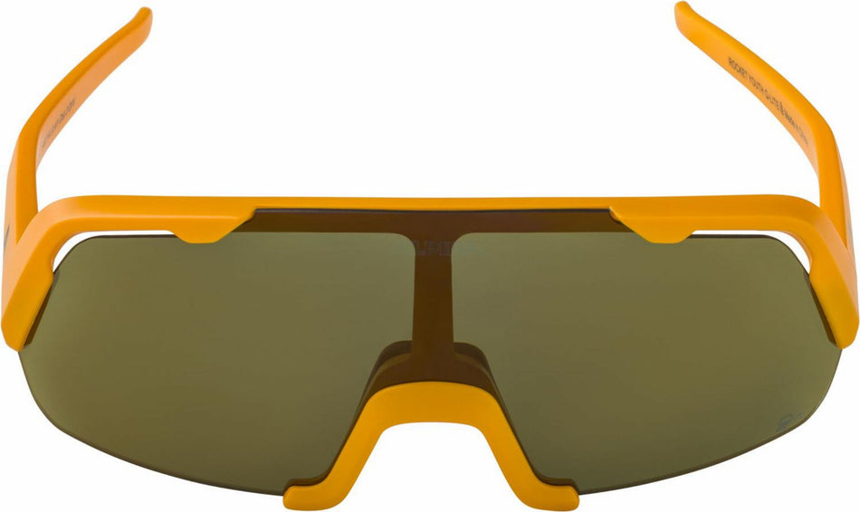 Alpina Rocket Youth Q-Lite Jugendbrille burned-yellow matt/mirror bronce