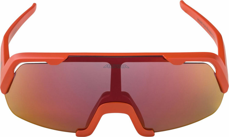 Alpina Rocket Youth Jugendbrille pumpkin orange matt/mirror yellow