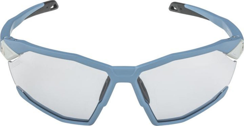 Alpina Twist Six V Sportbrille smoke-blue matt/varioflex black one size