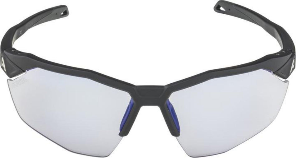 Alpina Twist Six S HR V(M) Sportbrille black matt/mirror blue one size