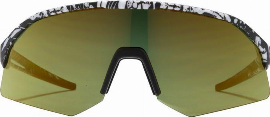 Alpina Sonic HR Q-Lite Sportbrille blackbird matt/mirror gold one size