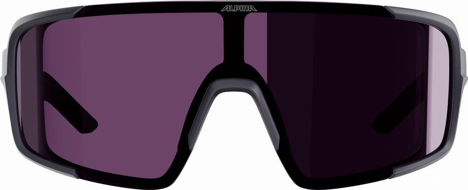 Alpina Lumin Sportbrille gun-metal matt/pink one size