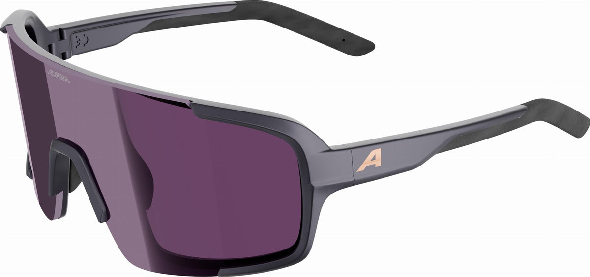Alpina Lumin Sportbrille gun-metal matt/pink one size – Biketech24