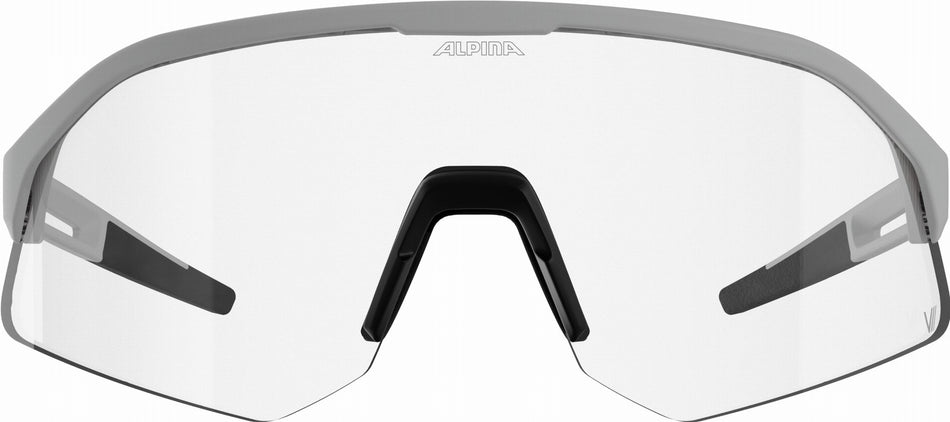 Alpina Sonic HR M V Sportbrille white matt/varioflex black one size