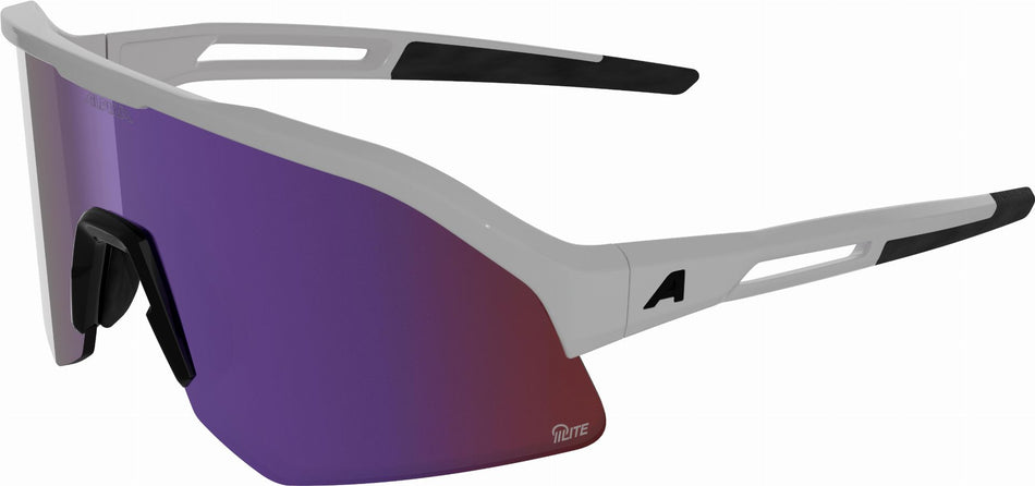 Alpina Sonic HR M Q-Lite Sportbrille white gloss/mirror pink one size