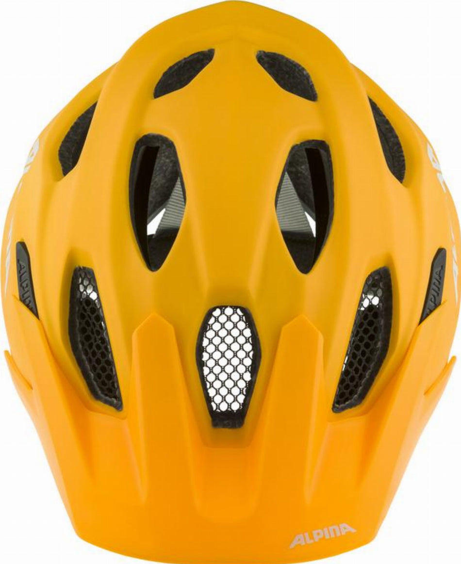 Alpina Carapax Junior Kinder-Helm burned-yellow matt 51-56 cm