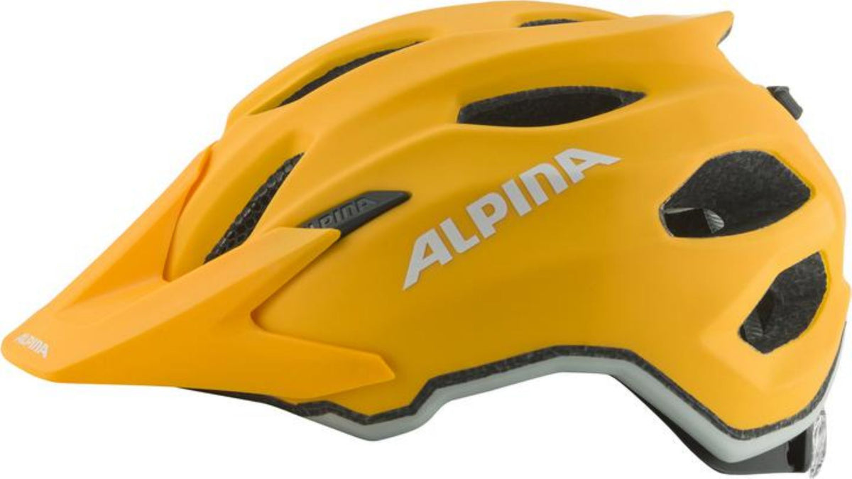 Alpina Carapax Junior Kinder-Helm burned-yellow matt 51-56 cm – Biketech24