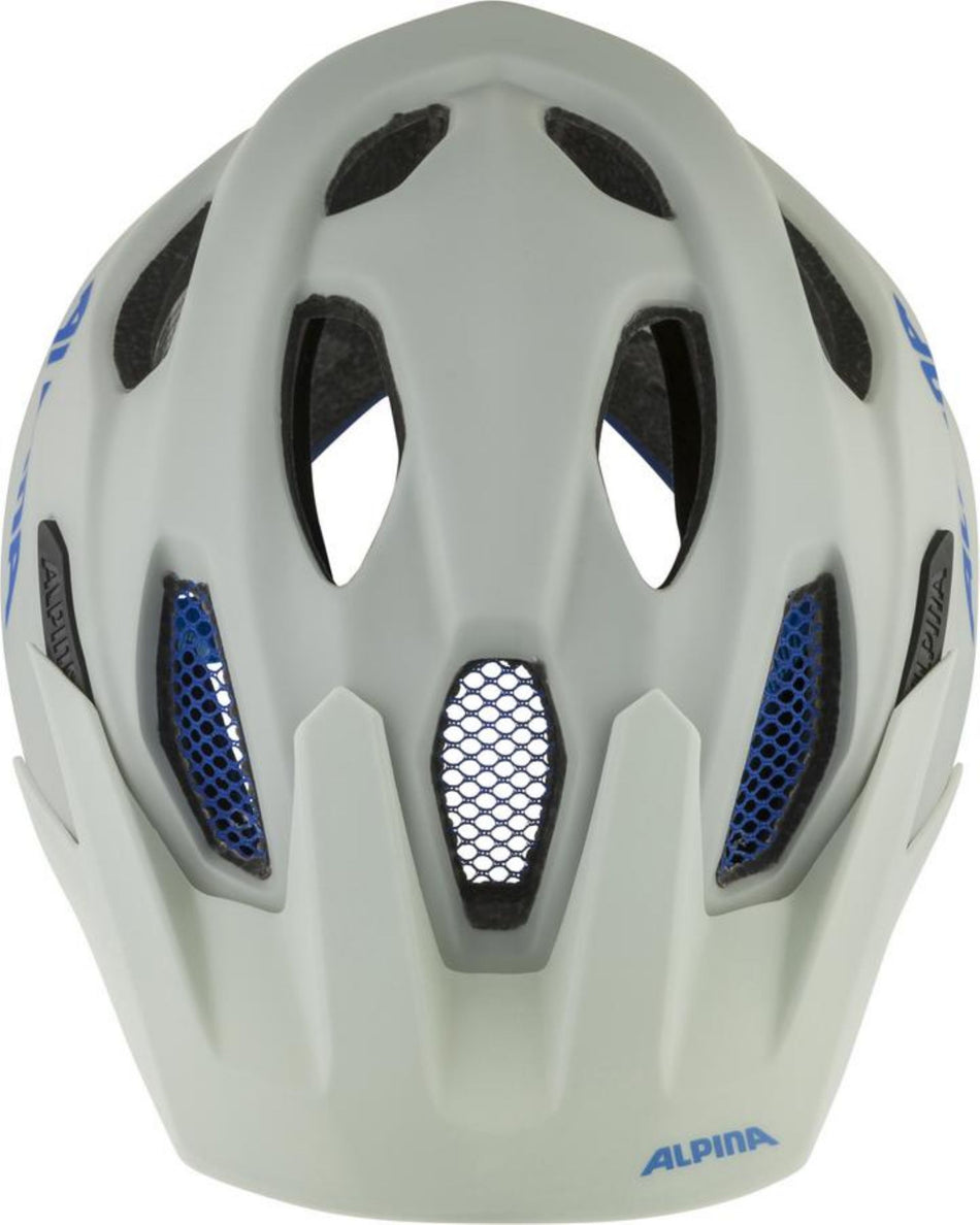 Alpina Carapax Junior Kinder-Helm smoke-grey blue matt 51-56 cm