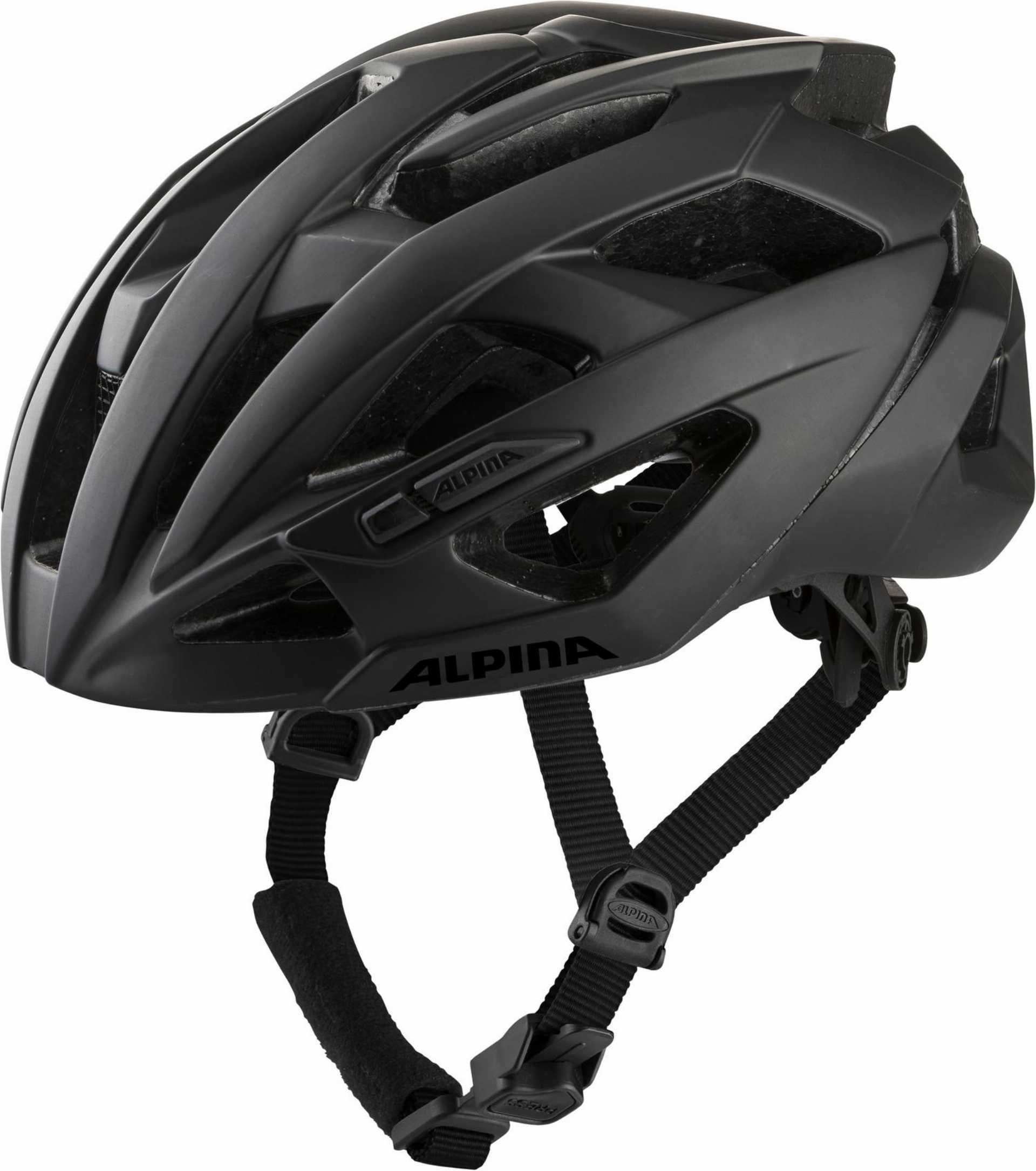 Alpina Valparola Rennrad-Helm black matt - 55-59 cm