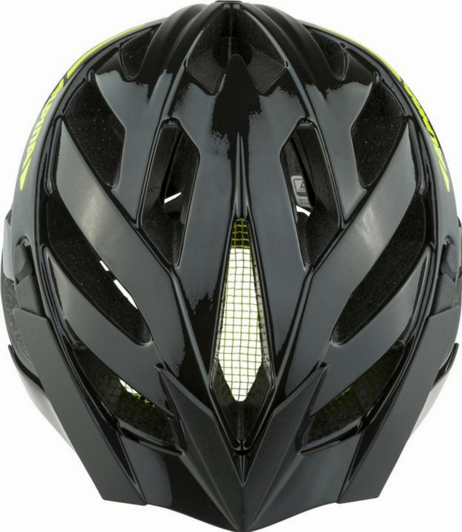 Alpina Panoma 2.0 MTB-Helm black-neon yellow gloss