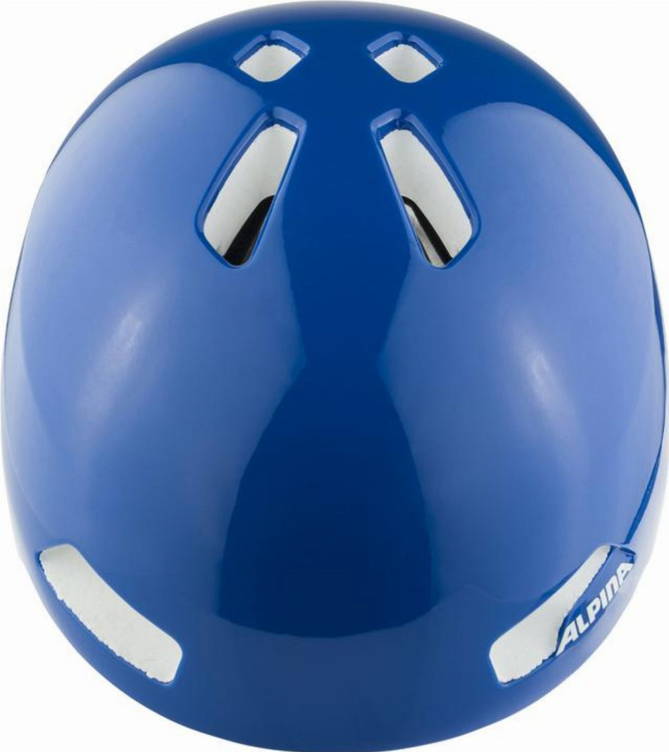 Alpina Hackney Kinder-Helm blue gloss