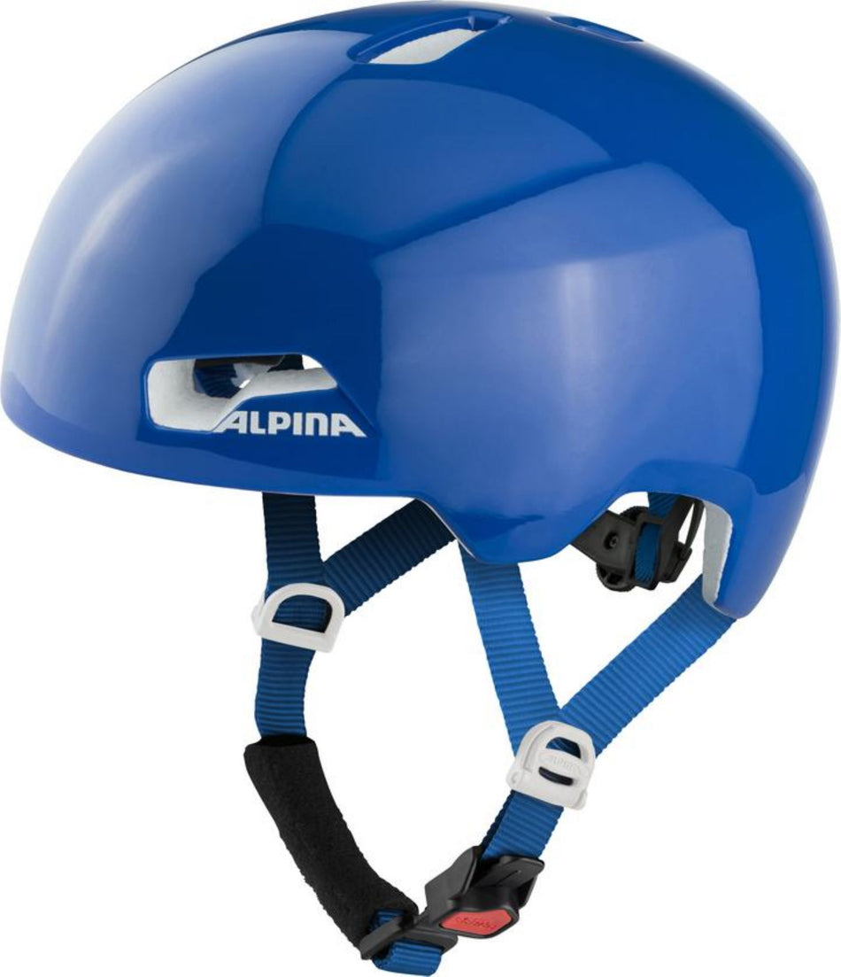 Alpina Hackney Kinder-Helm blue gloss