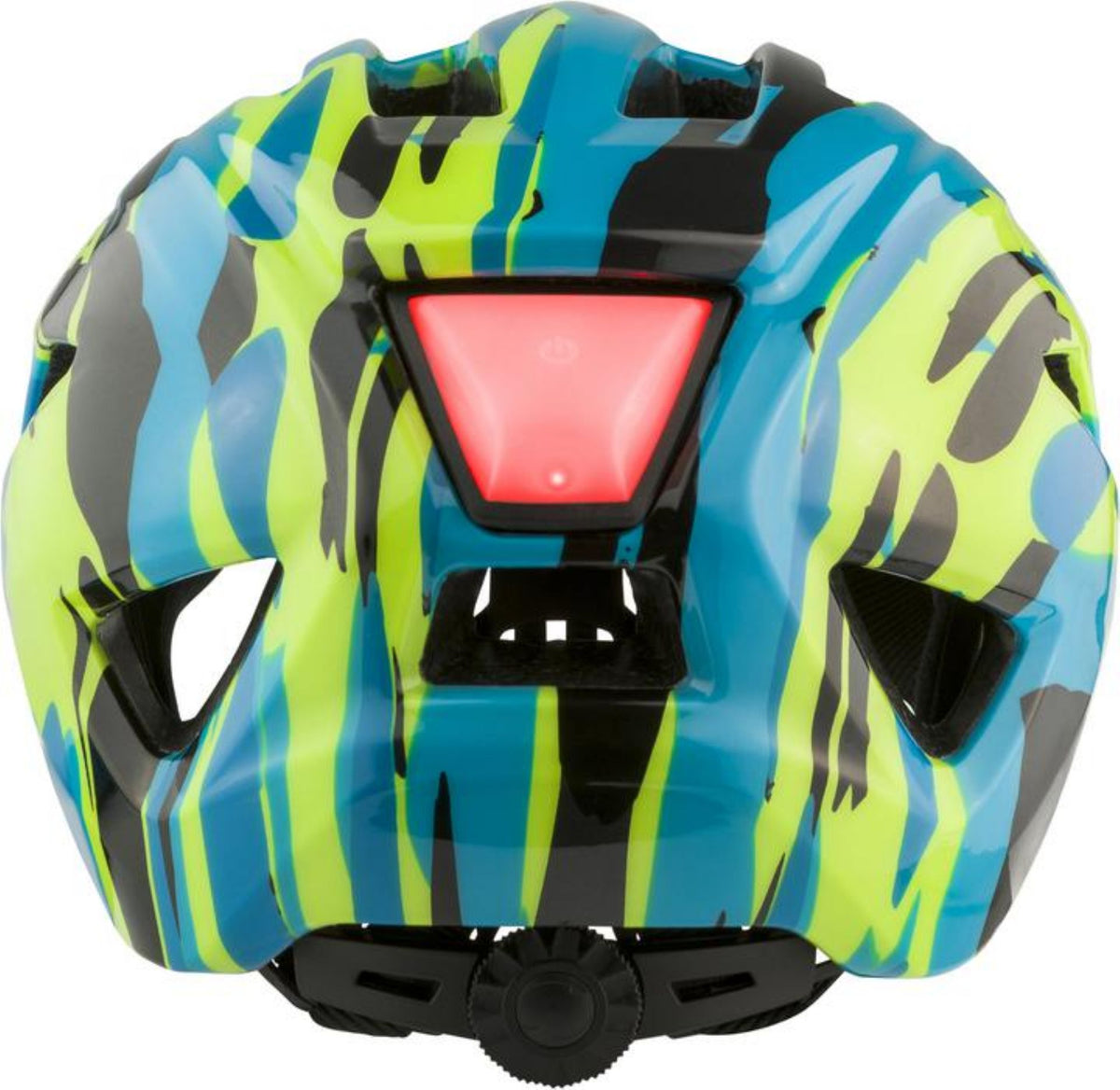 Alpina Pico Flash Kinder-Helm neon-blue green gloss 50-55 cm – Biketech24