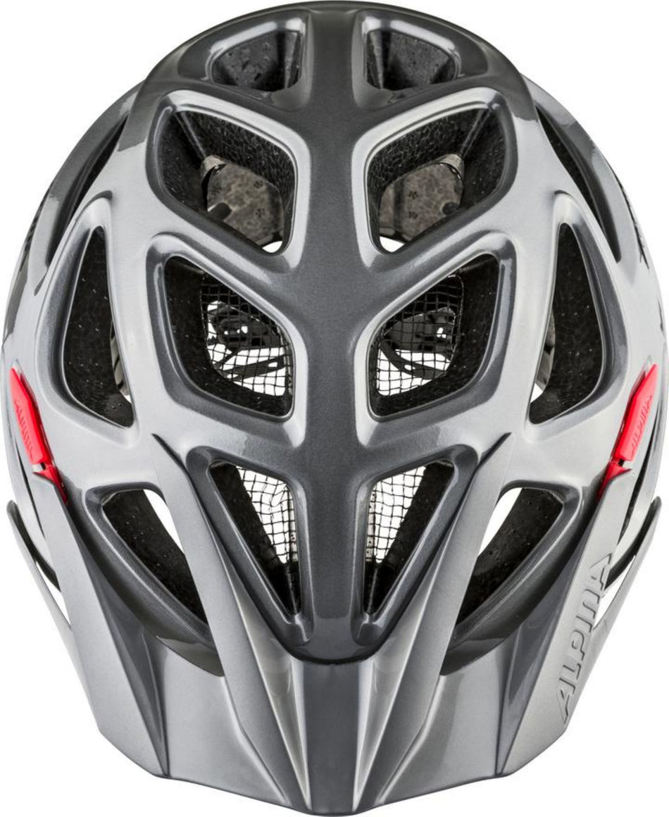 Alpina Thunder 3.0 MTB-Helm dark-silv-bk-red gloss
