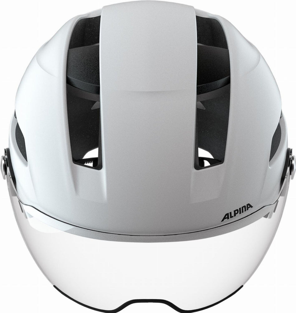 Alpina Soho Visor Helm white matt