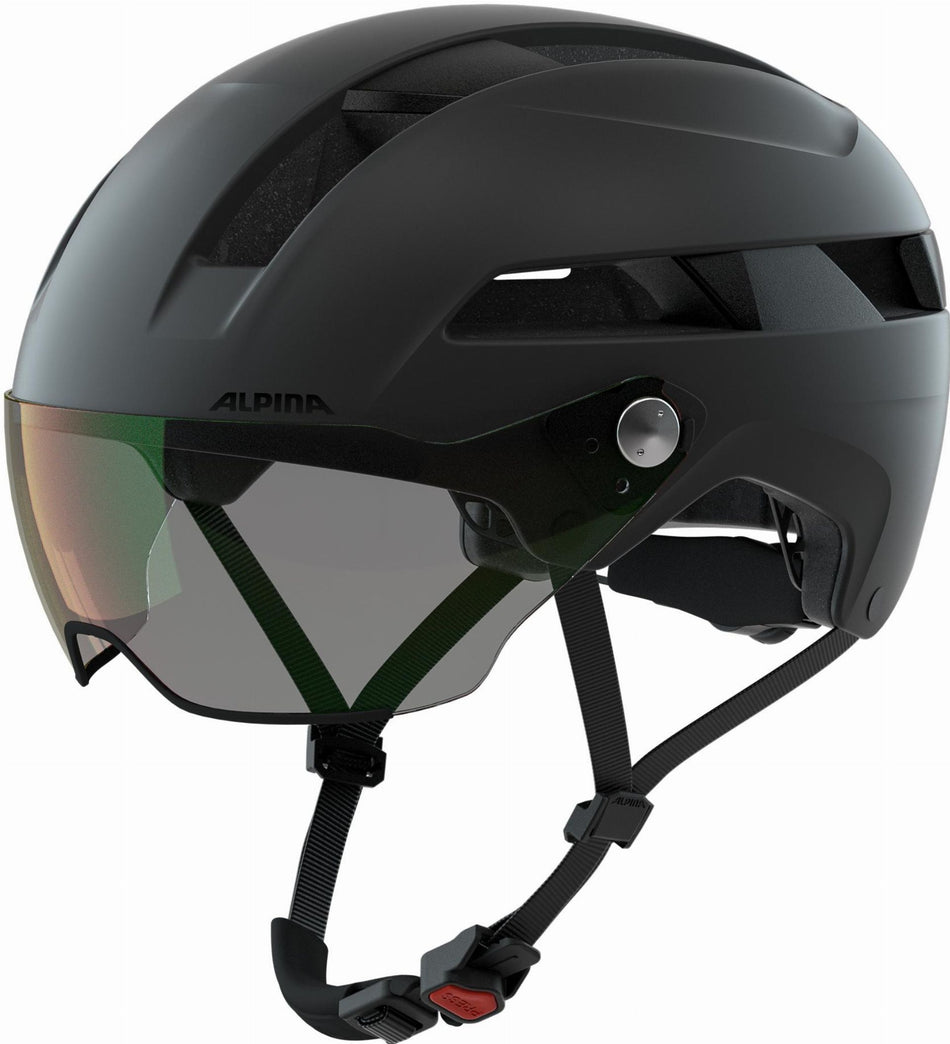 Alpina Soho Visor V Helm black matt