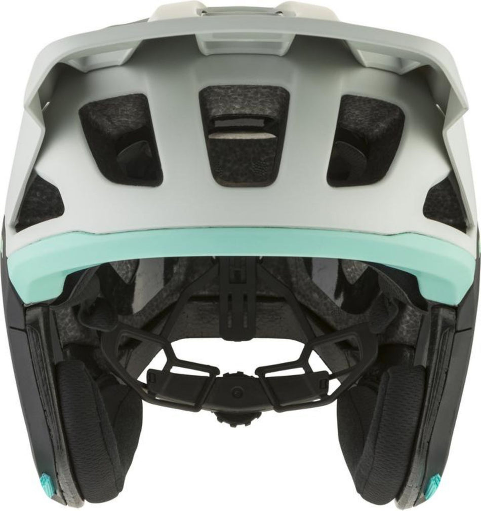Alpina Root Mips MTB-Helm smoke-grey turquoise matt