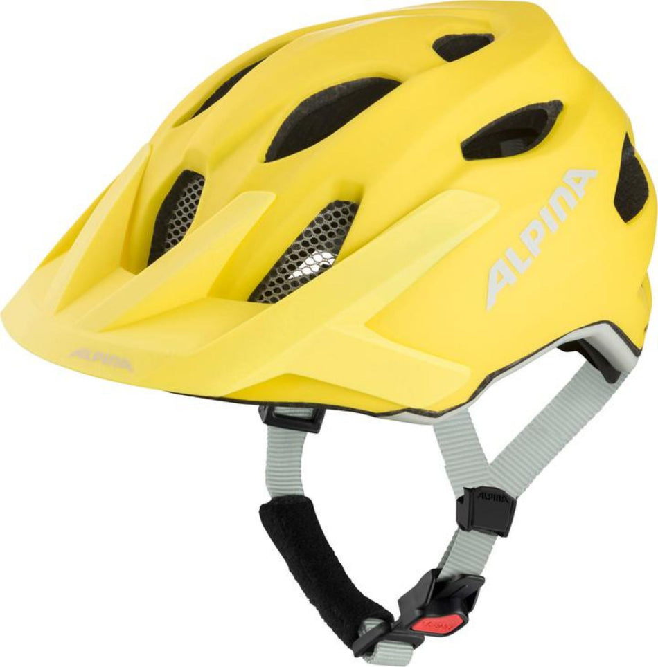 Alpina Apax Junior Mips Kinder-Helm lemon-yellow matt 51-56 cm