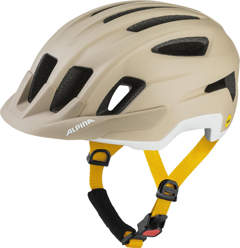 Alpina Paranus Mips Helm sand white matt