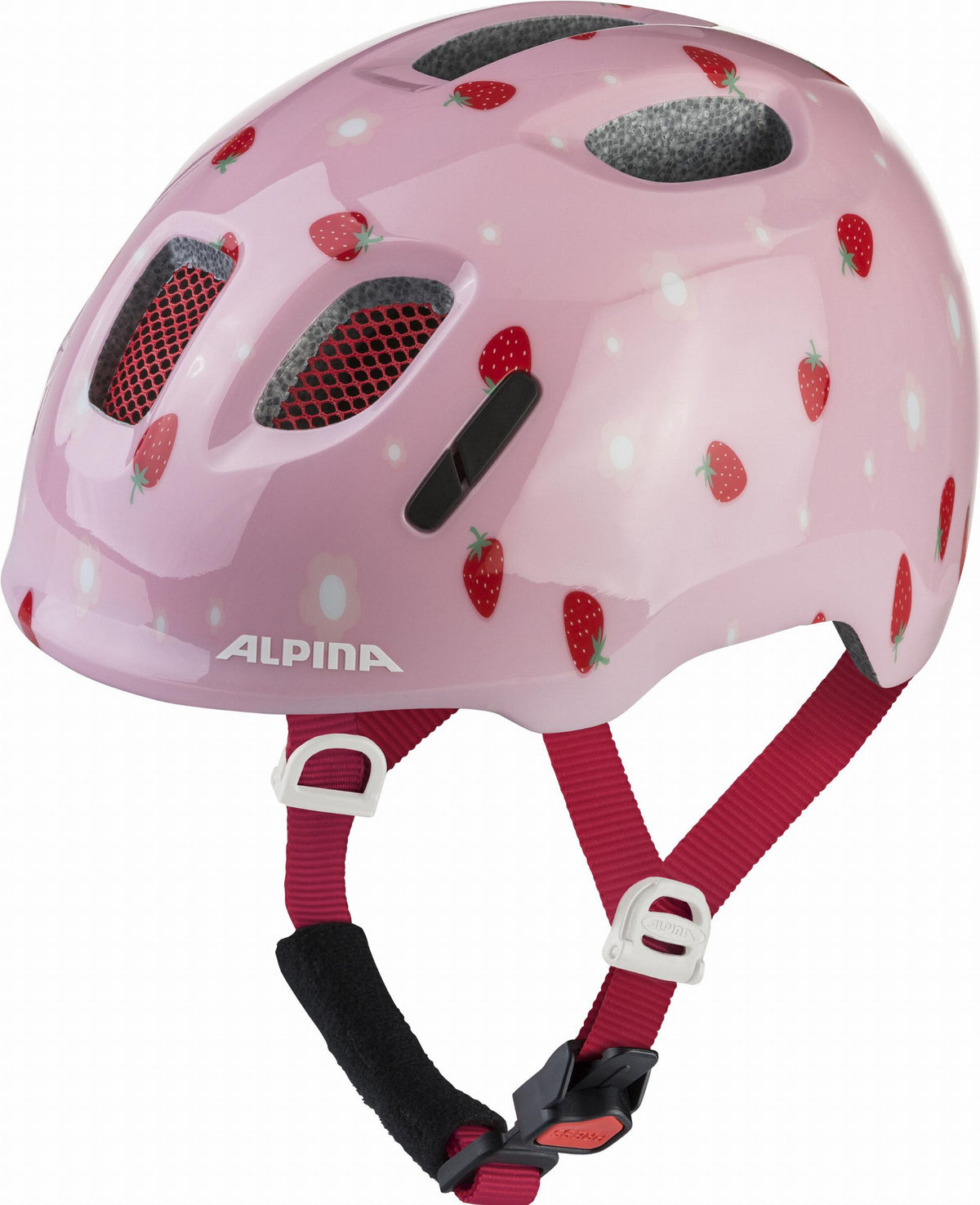 Alpina Ximo 2 Kinder-Helm strawberry gloss – Biketech24