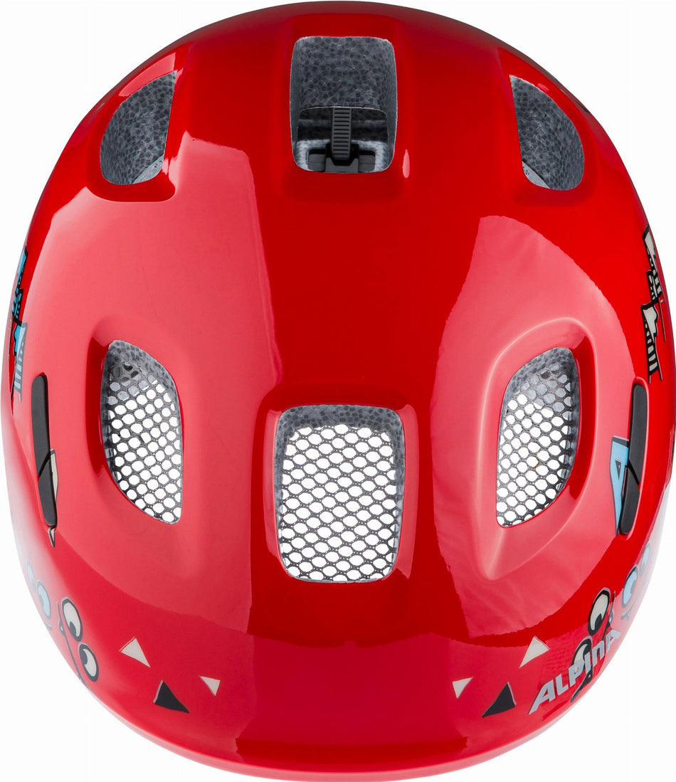 Alpina Ximo 2 Kinder-Helm red smile gloss