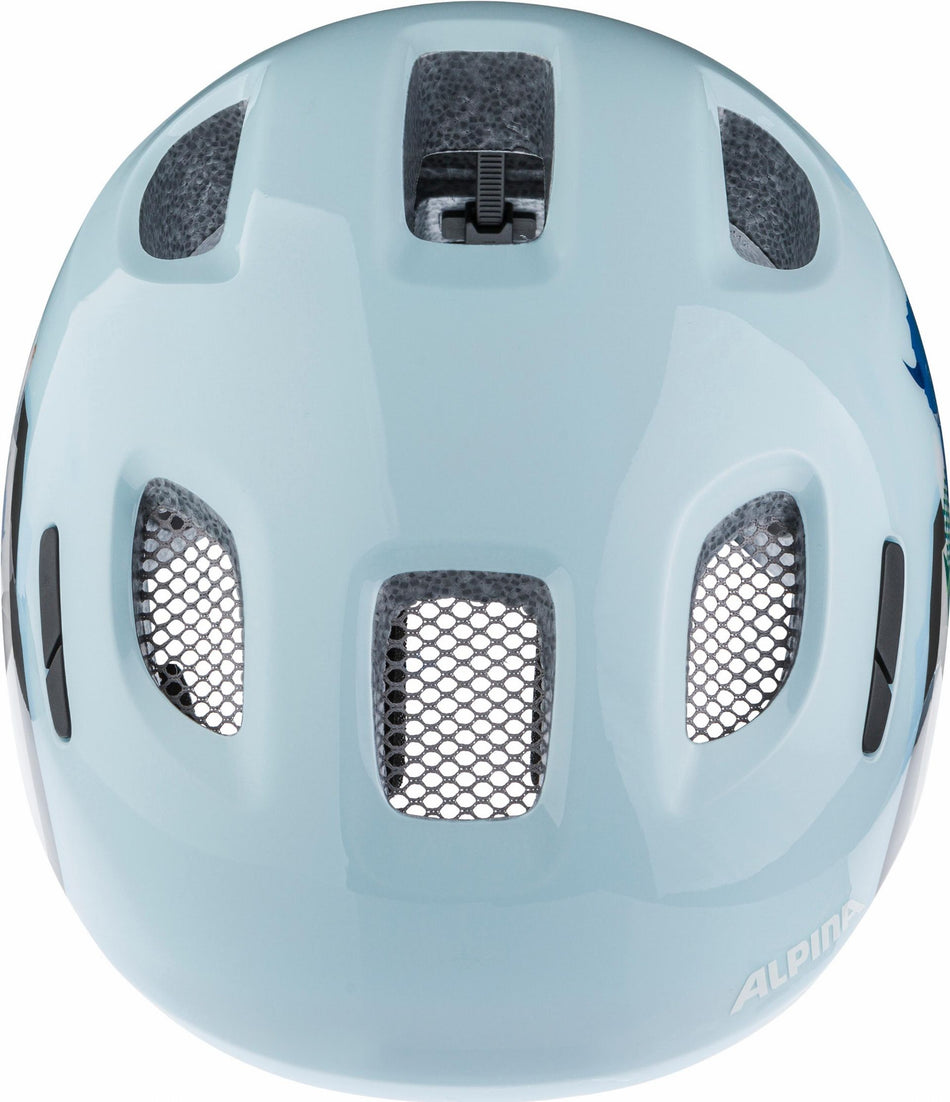 Alpina Ximo 2 Kinder-Helm mountain monster gloss