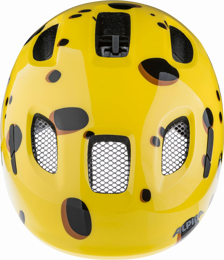 Alpina Ximo 2 Kinder-Helm yellow gouda gloss