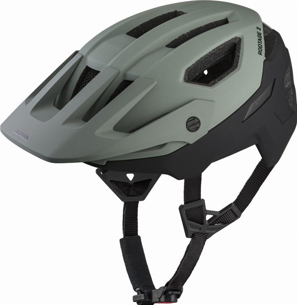 Alpina Rootage 2 MTB-Helm willow-green black matt