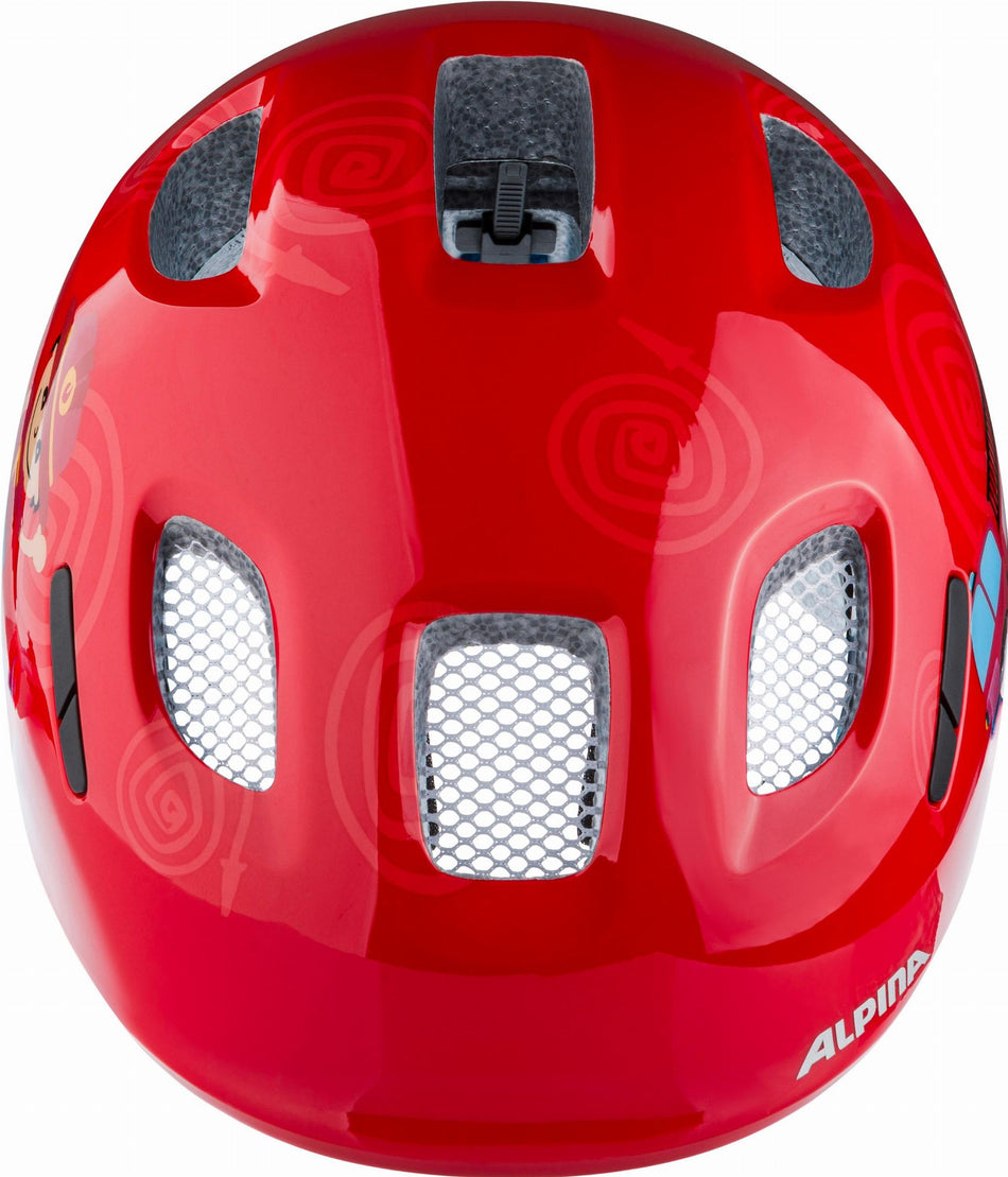 Alpina Ximo 2 Flash Kinder-Helm fire fighter gloss