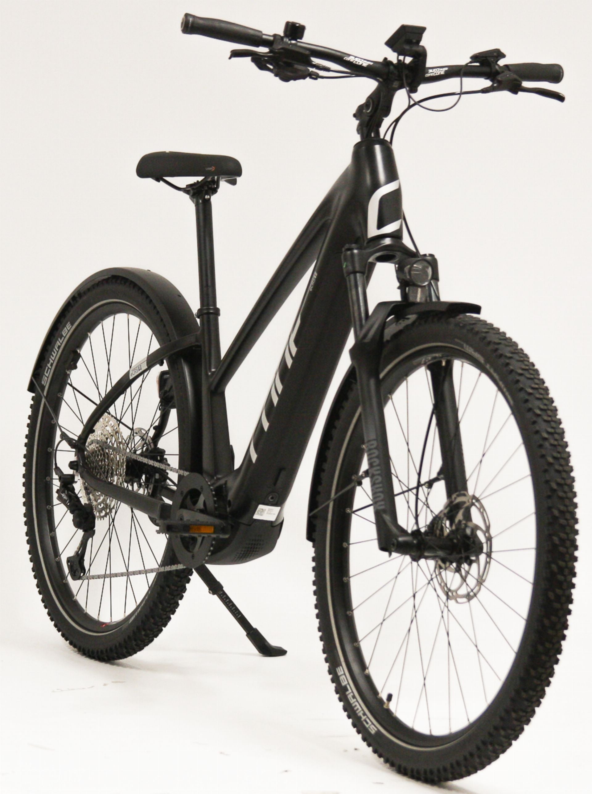 cone trekkingrad Cone eCross IN 4.0 750 Wh E-Bike Trapez 29" schwarz/grau – Biketech24