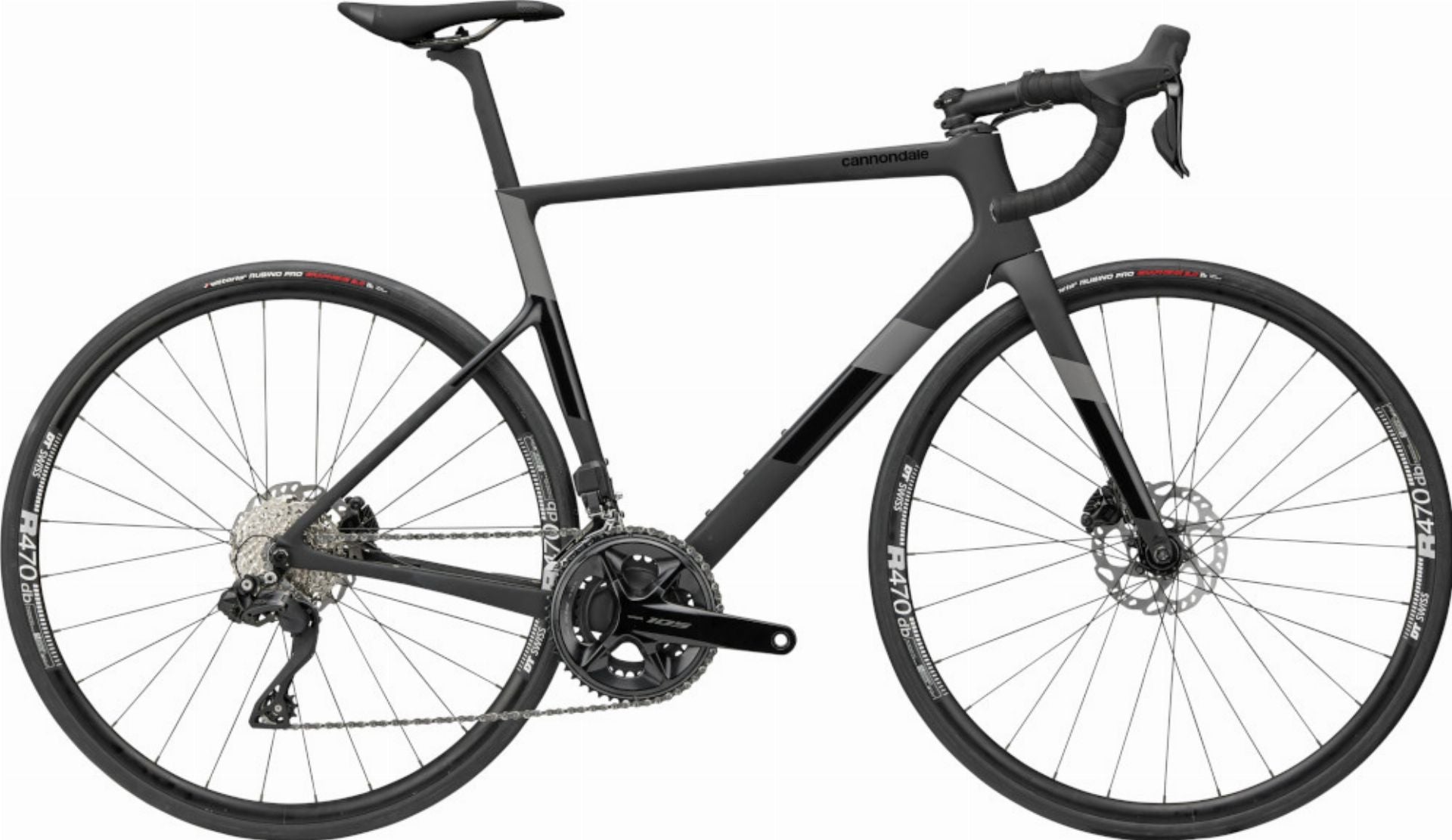 Cannondale SuperSix EVO Carbon Disc 105 Di2 Rennrad Diamant 28" matte black - 54