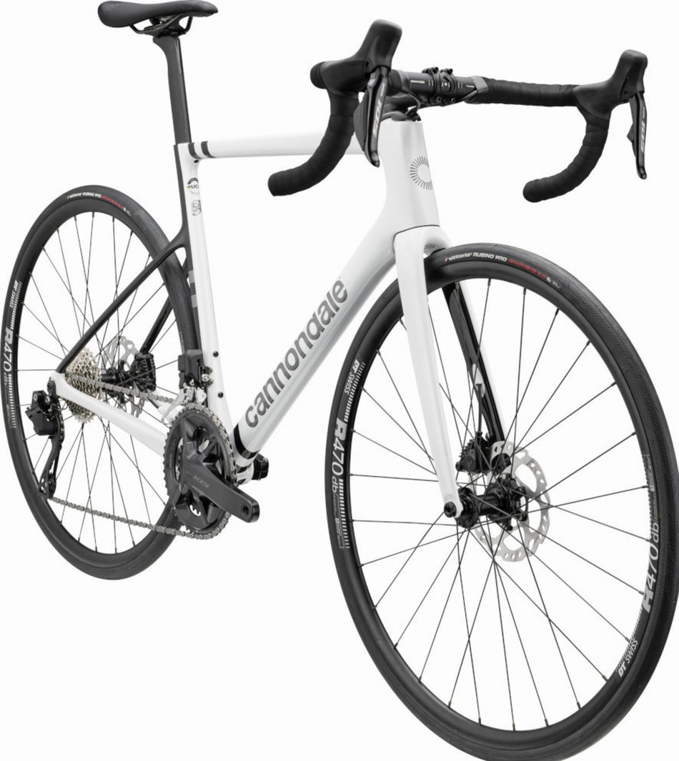 Cannondale SuperSix EVO Carbon Disc 105 Di2 Rennrad Diamant 28" cashmere