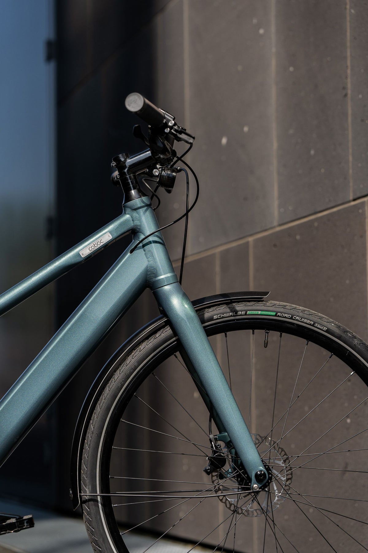 coboc pedale Coboc Vesterbro TPZ 360 Wh E-Bike Trapez 27,5" opal blue, gloss – Biketech24